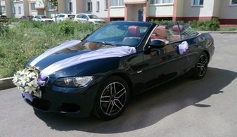 Машина на свадьбу BMW Cabrio LAMBO № Ф5526, черный