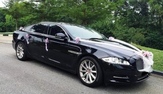 Машина на свадьбу Jaguar XF № Ф5527, черный