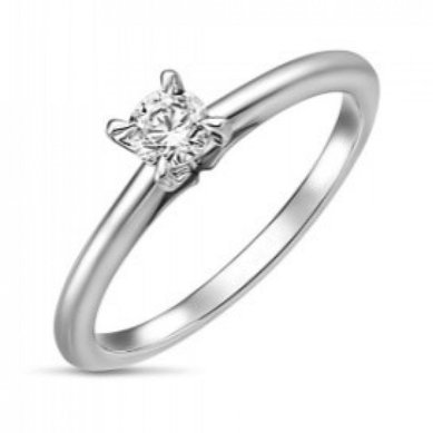 Помолвочное кольцо R01-SOL38-025-G2-М12261 - Ювелирный бренд Московский ювелирный завод