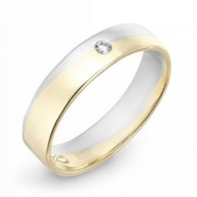 Обручальное кольцо R01-WED-00021-М12268 - Ювелирный бренд Московский ювелирный завод